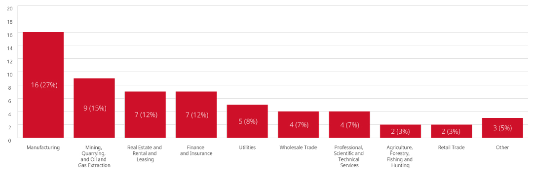 Industry Breakdown Graph