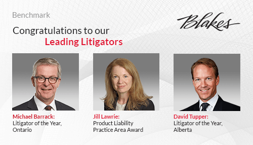 Pictures of the awraded litigators