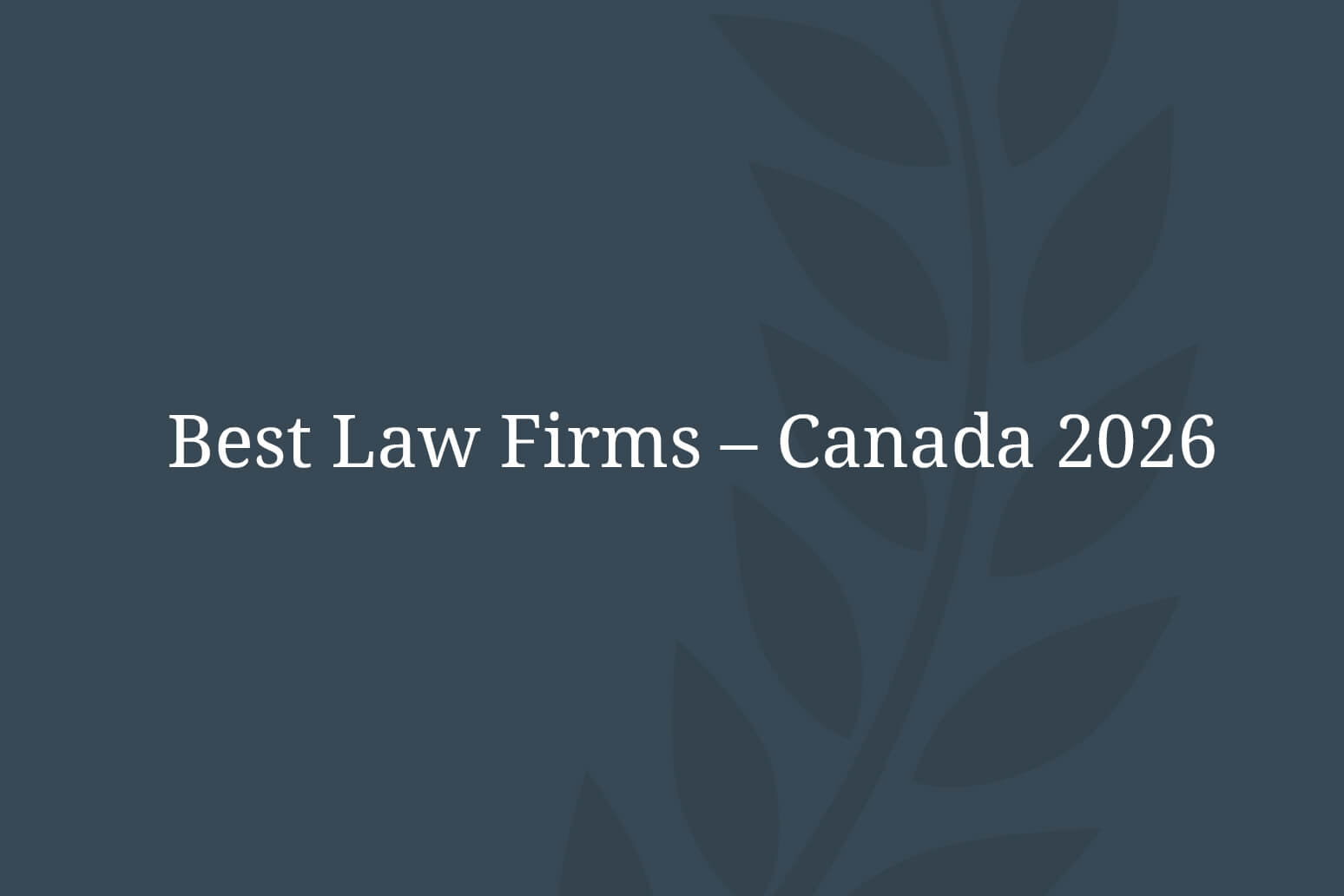 Blakes nommé cabinet d'avocats de l'année en actions collectives et en droit minier